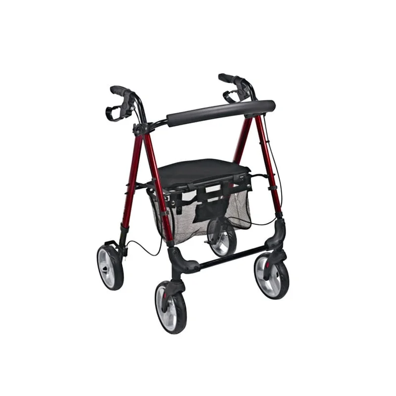 Aluminium 4-rädriger Gehwagen mit Sitz AR-006